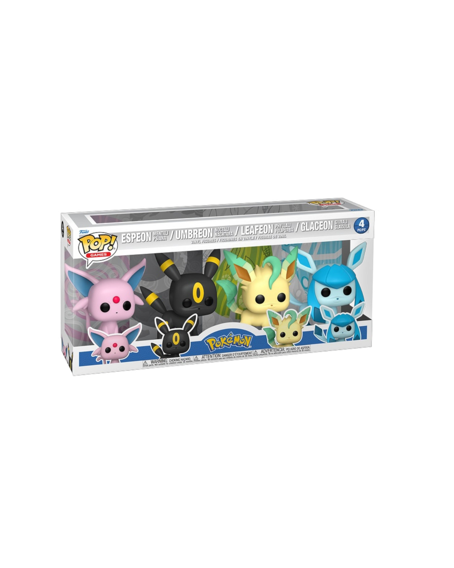 Funko Pop! 4 pack Espeon / Umbreon / Leafeon / Glaceon (Pre-Order)
