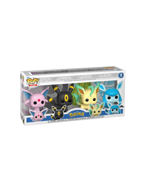 Funko Pop! 4 pack Espeon / Umbreon / Leafeon / Glaceon (Pre-Order)