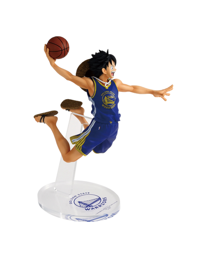 Figure NBA Master Stars Piece The Monkey D. Luffy Golden State Warriors | Banpresto (Pre-Order)