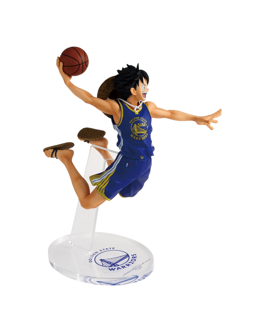 Figure NBA Master Stars Piece The Monkey D. Luffy Golden State Warriors | Banpresto (Pre-Order)