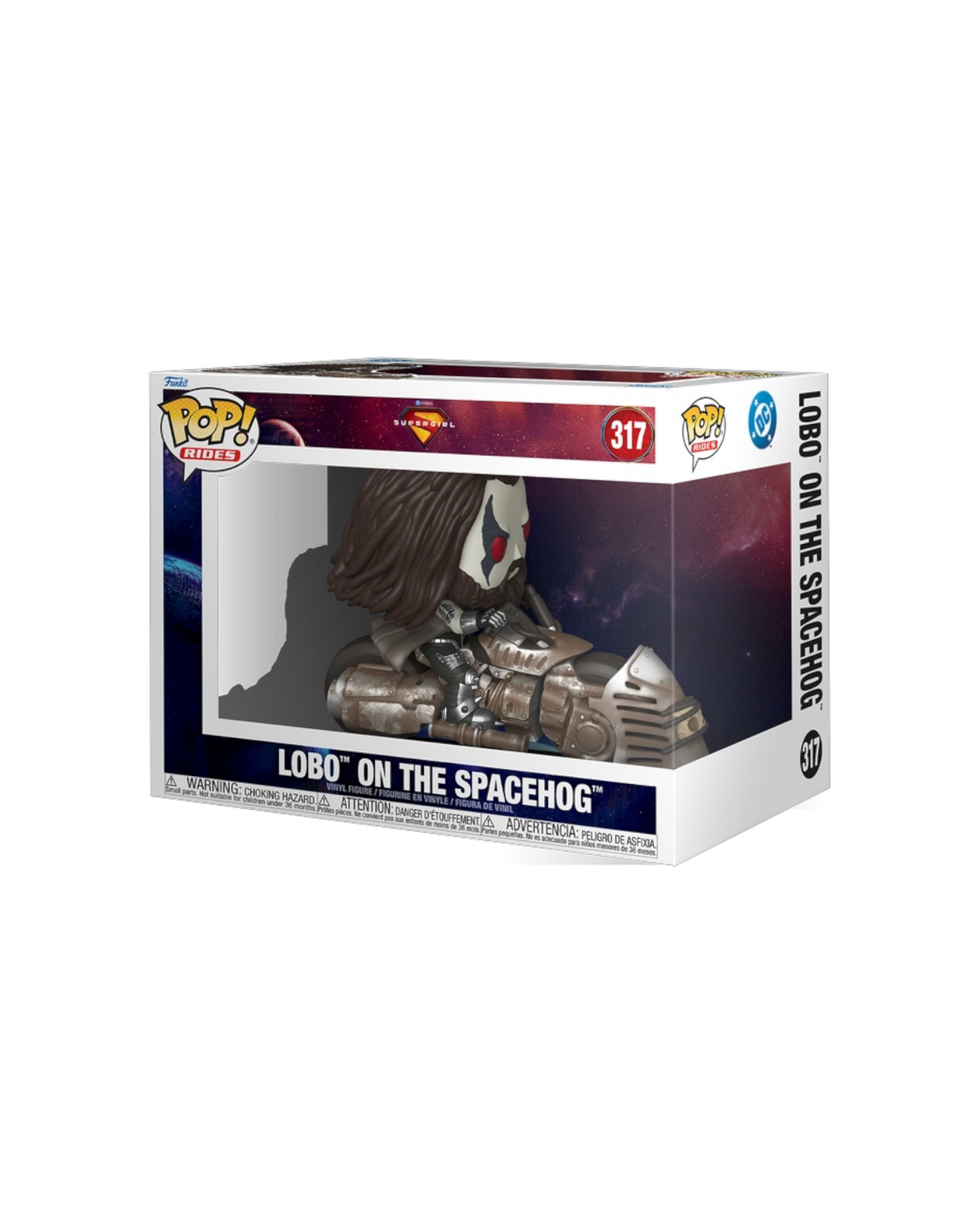 Funko Pop! Rides 317 Lobo on the spacehog (Pre-Order)