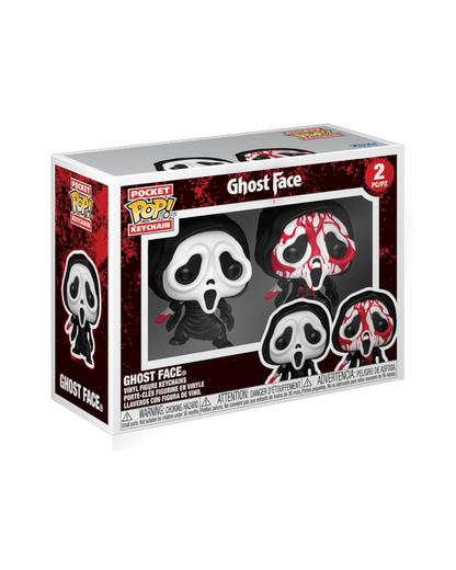 Funko Pop! Keychain 2 pack Ghost Face (Pre-Order)