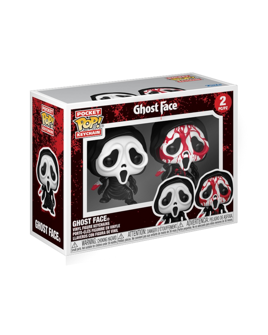 Funko Pop! Keychain 2-Pack Ghost Face (Pre-Order)