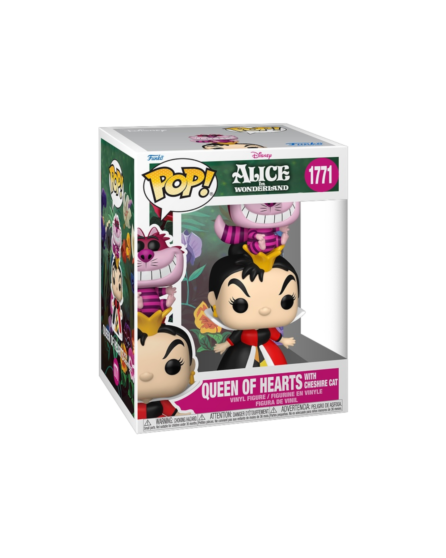 Funko Pop! Premium 1771 Queen of Hearts with Cheshire Cat (Pre-Order)