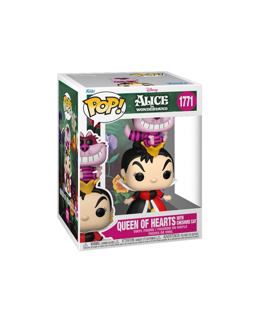 Funko Pop! Premium 1771 Queen of Hearts with Cheshire Cat (Pre-Order)