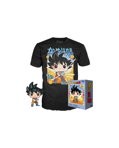 Funko Pop! Goku Kamehameha Pop&Tee | GameStop Exclusive