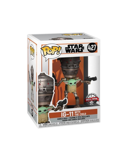 Funko Pop! 427 IG-11 with The Child | Special Edition