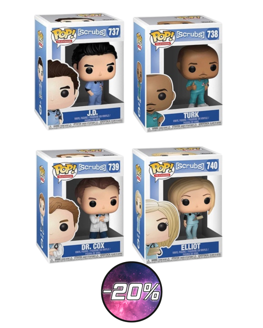 LOTTO UNICO Funko Pop! Scrubs