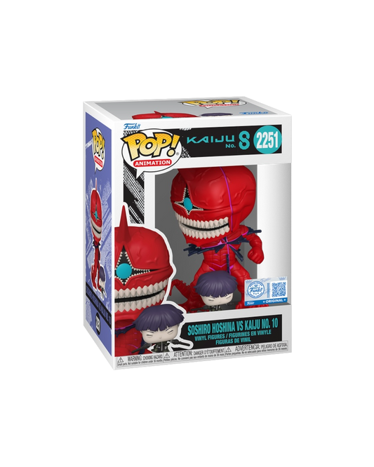 Funko Pop! 2251 Soshiro Hoshina vs Kaiju No. 10 | Special Edition