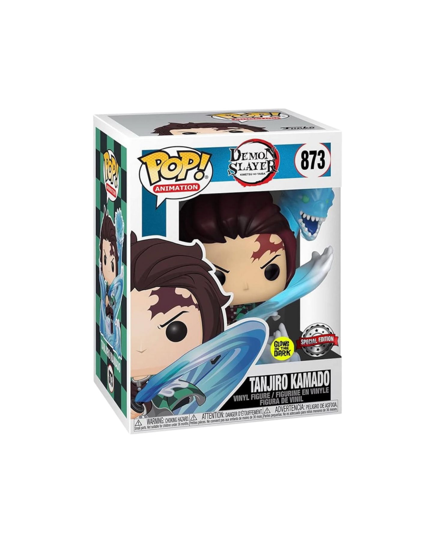 Funko Pop! 873 Tanjiro Kamado | Special Edition | Glows in the dark
