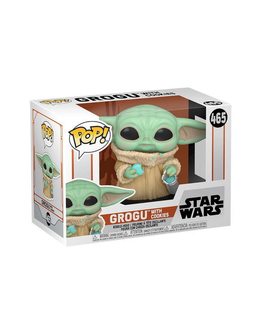 Funko Pop! 465 Grogu with cookies