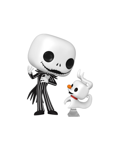 Funko Pop! 1808 Jack Skellington with Zero (Pre-Order)