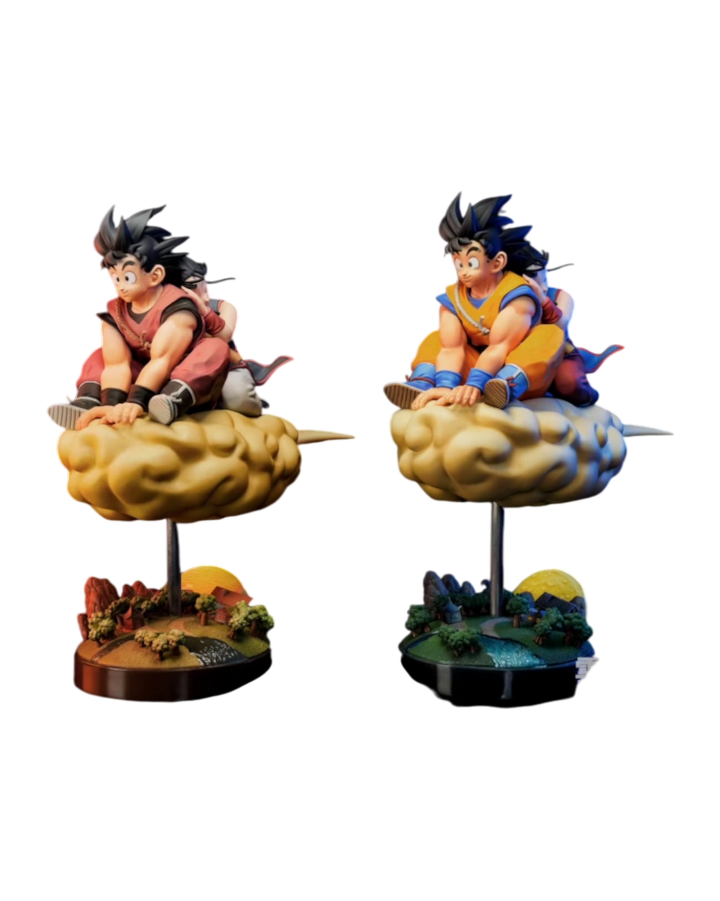 Statua Goku X Chichi love above the clouds | PL Studio | Resin statue (Pre-Order)