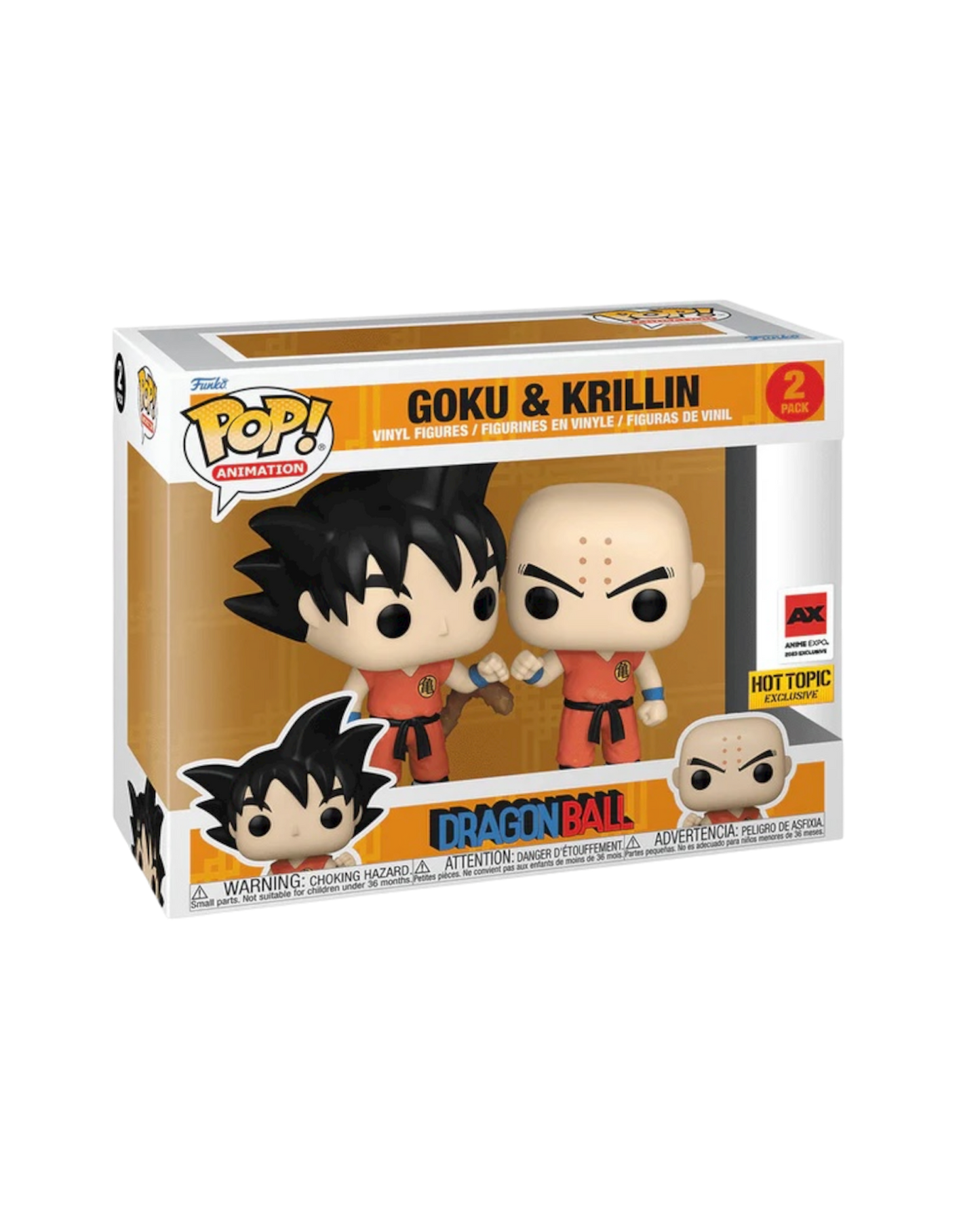 Funko Pop! 2 pack Goku & Krillin | Anime Expo | Hot Topic