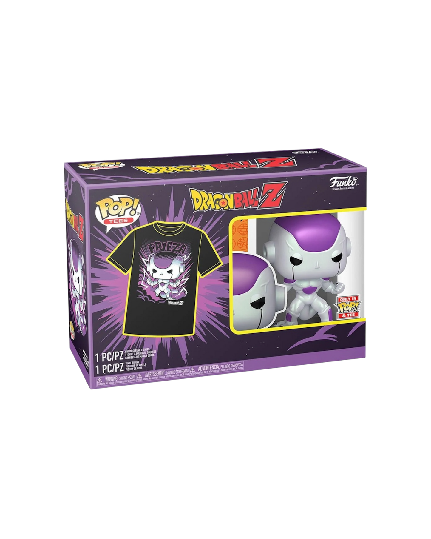 Funko Pop! Frieza Pop&Tee | Only at Pop&Tee