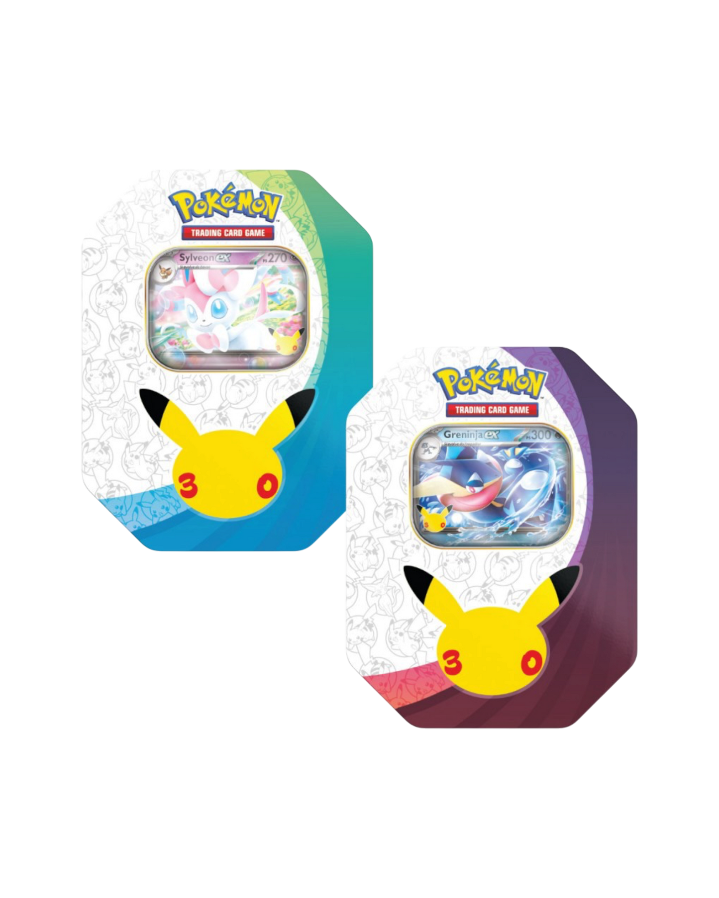 Pokémon 30th Anniversary Tin da collezione Sylveon-ex e Greninja-ex | Italiano (Pre-Order)