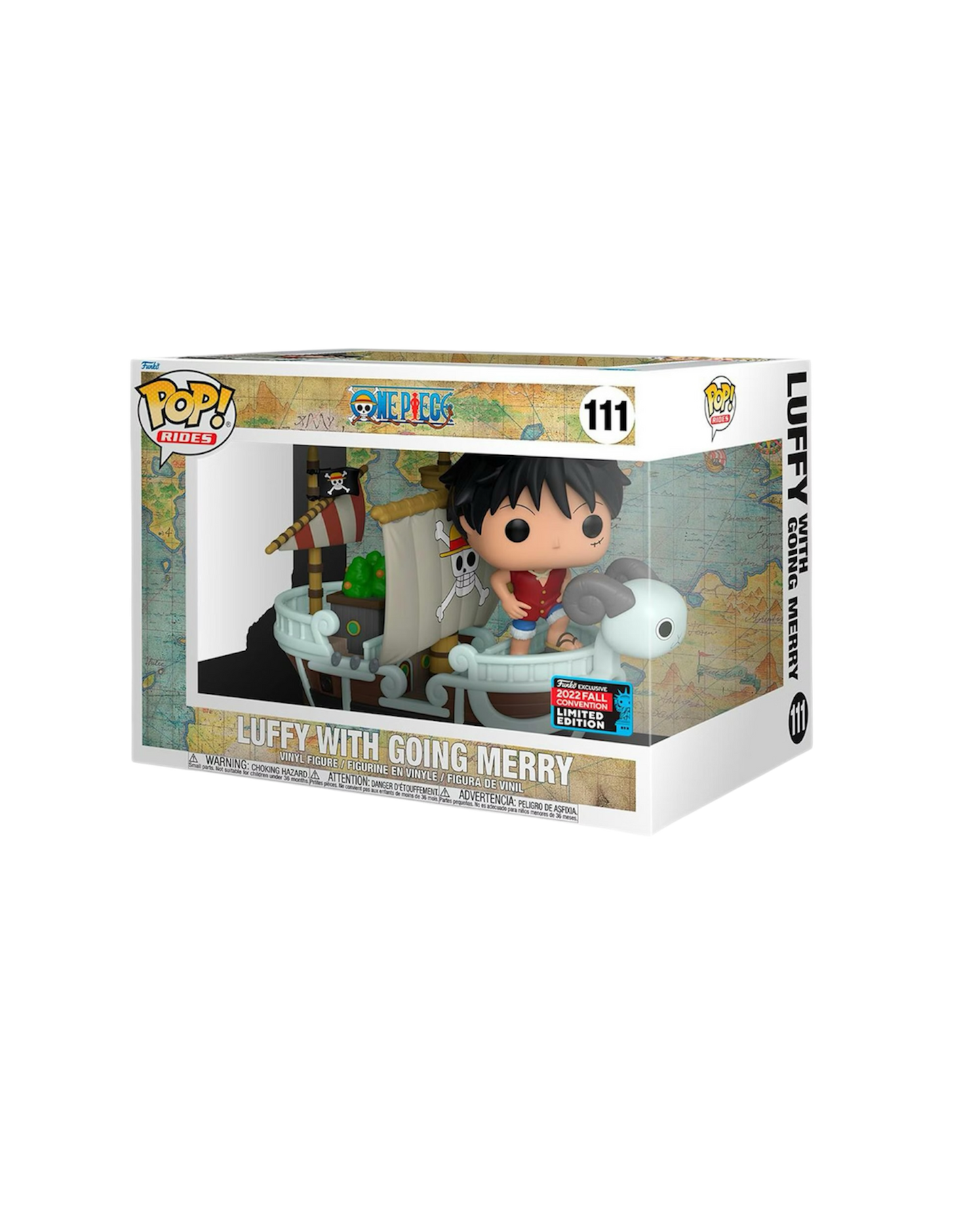 Funko Pop! 111 Luffy with Going Merry | Fall Convention 2022