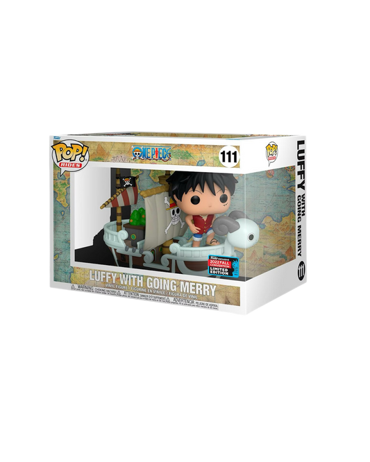 Funko Pop! 111 Luffy with Going Merry | Fall Convention 2022