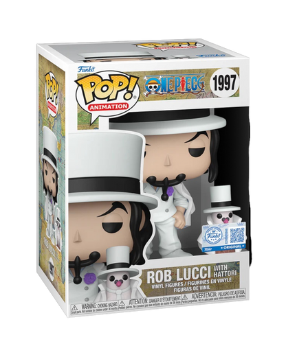 Funko Pop! 1997 Rob Lucci with Hattori | Special edition