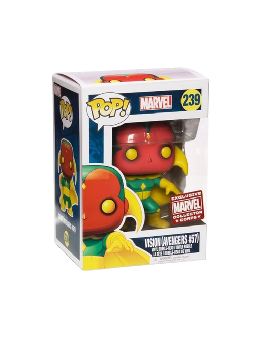 Funko Pop! 239 Vision Avenger #57 | Marvel Exclusive