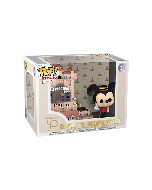 Funko Pop! 31 Hollywood Tower Hotel and Mickey Mouse