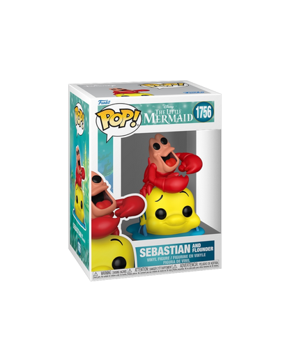 Funko Pop! 1756 Sebastian and Flounder (Pre-Order)
