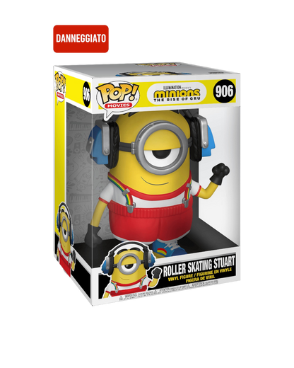 Funko Pop! 906 Roller Skating Stuart | Jumbo (Scatola danneggiata)