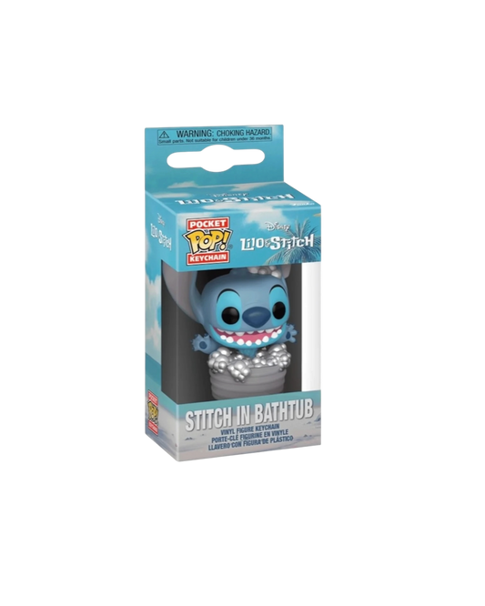 Funko Pop! Keychain Stitch in bathtub