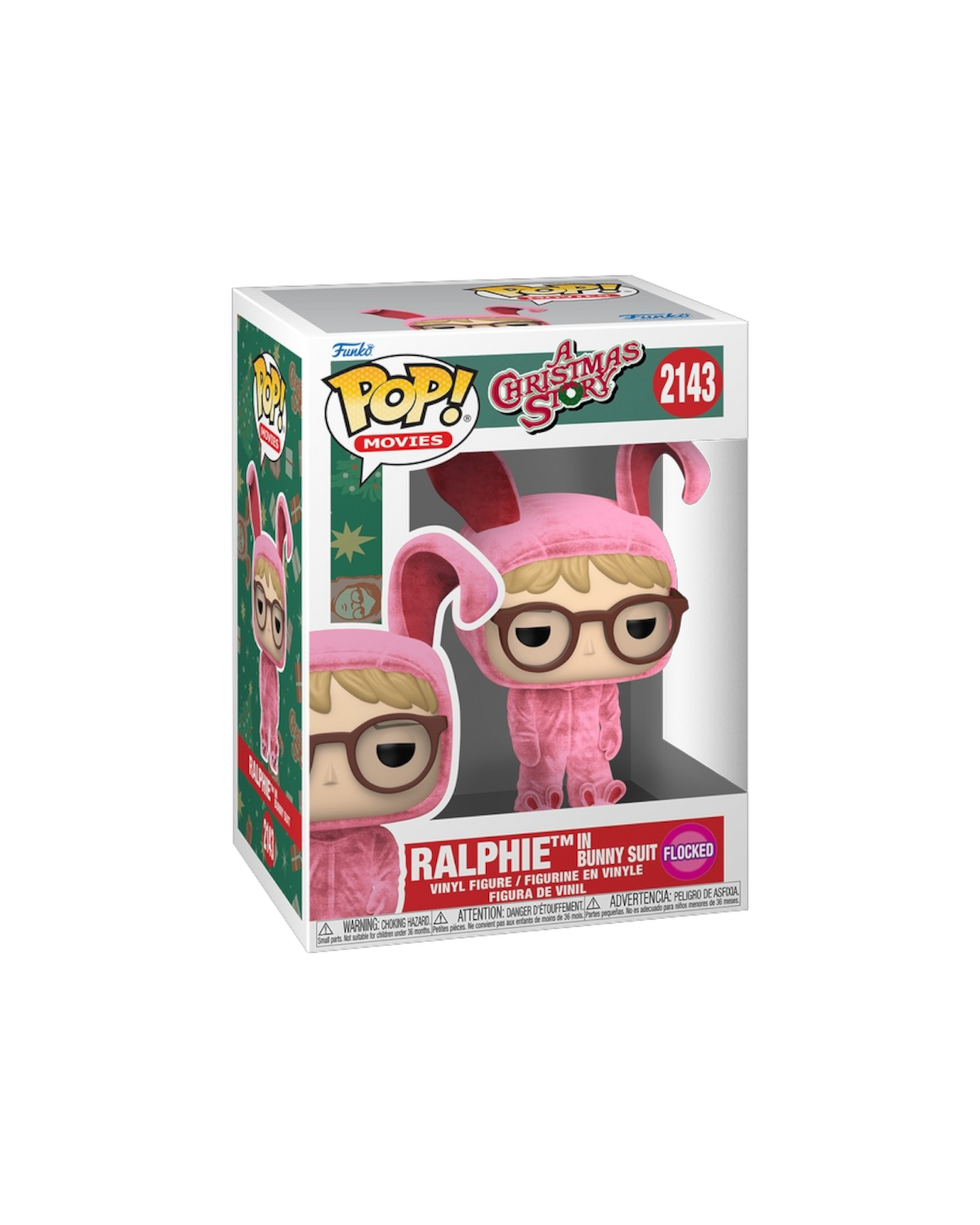 Funko Pop! 2143 Ralphie in bunny suit | Flocked (Pre-Order)