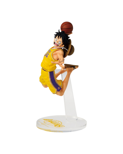 Figure NBA Master Stars Piece The Monkey D. Luffy Los Angeles Lakers | Banpresto
