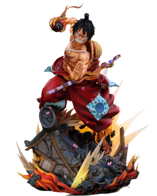 Statua One Piece Haki Luffy - Light Year Studio | Licensed Resin Statue (Pre-Order)