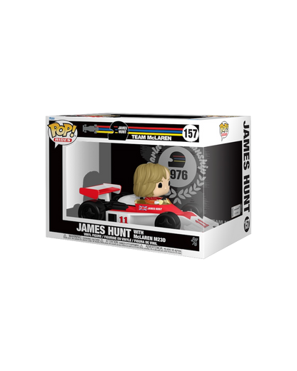 Funko Pop! 157 James Hunt with McLaren M23D (Pre-Order)