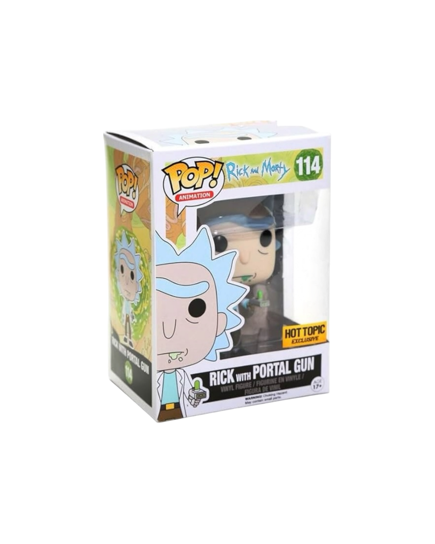 Funko Pop! 114 Rick with portal gun | Hot Topic