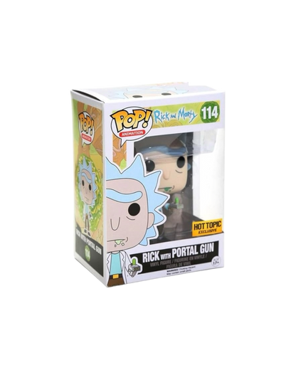 Funko Pop! 114 Rick with portal gun | Hot Topic