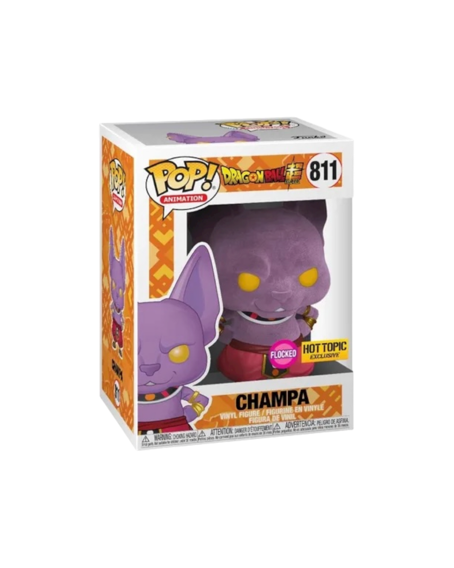 Funko Pop! 811 Champa | Hot Topic | Flocked