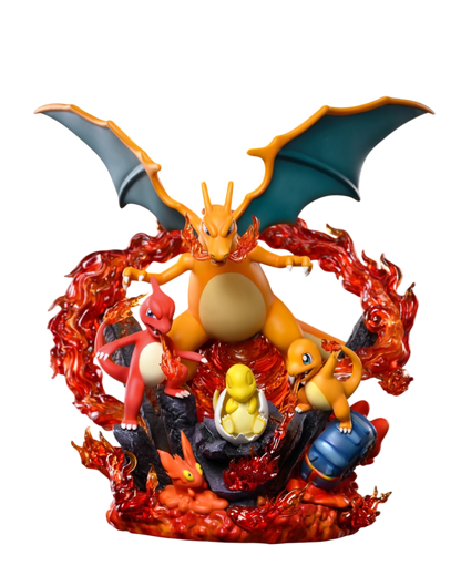 Statua Pokémon Evolution Charizard Family | Wonderland Studio (Pre-Order)