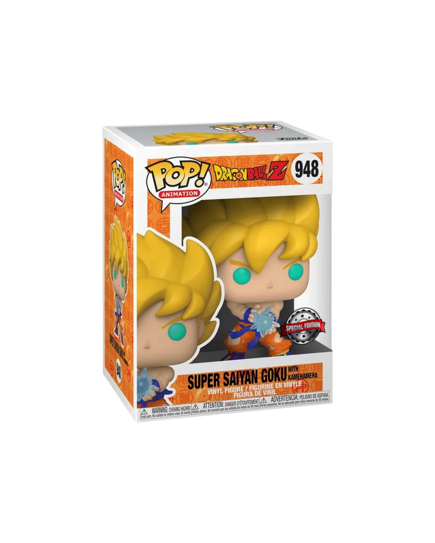 Funko Pop! 948 Goku SSJ with kamehameha (metallic) | Special edition