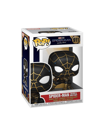 Funko Pop! 911 Spider-Man black & gold suit