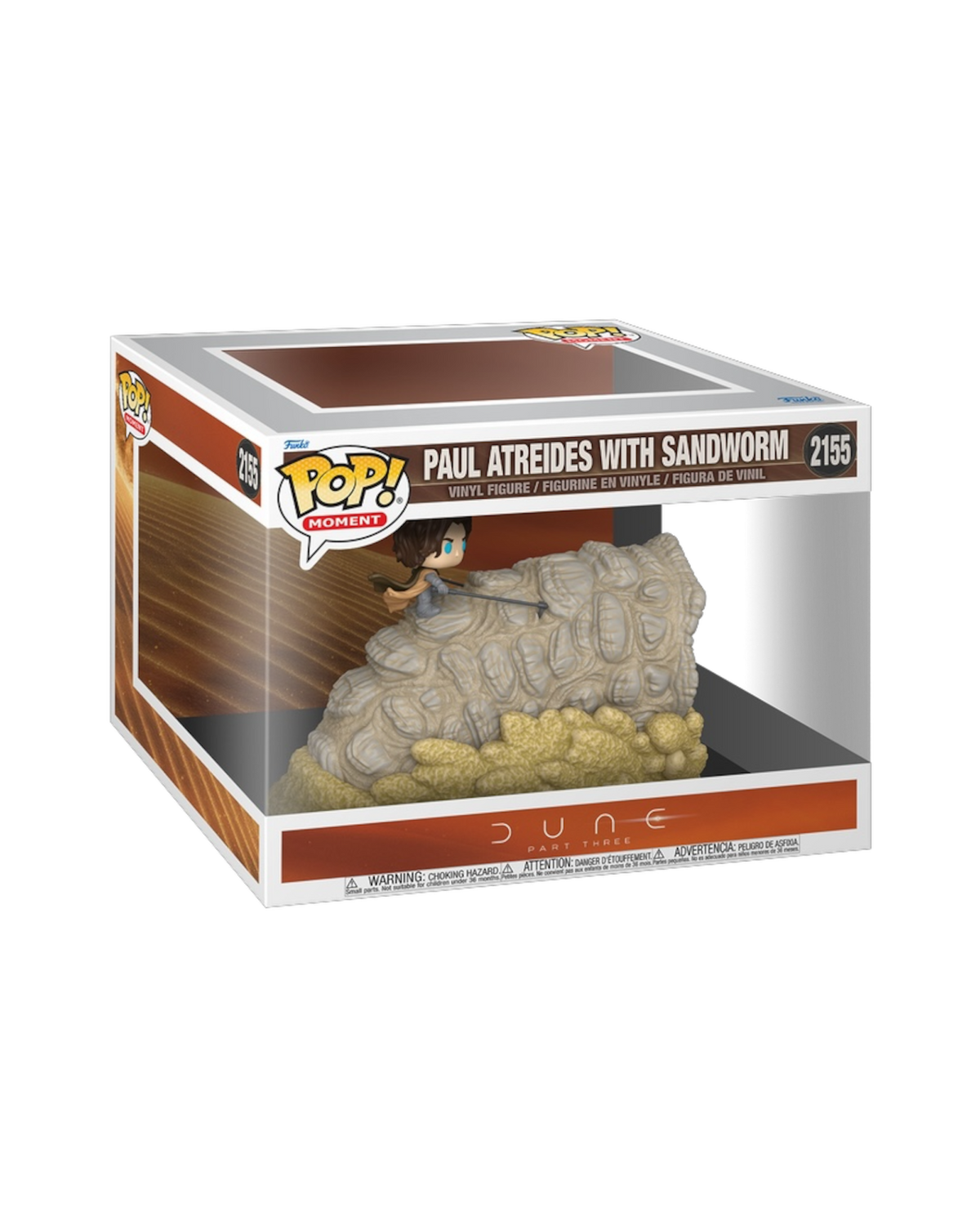 Funko Pop! Moment 2155 Paul Atreides with Sandworm (Pre-Order)