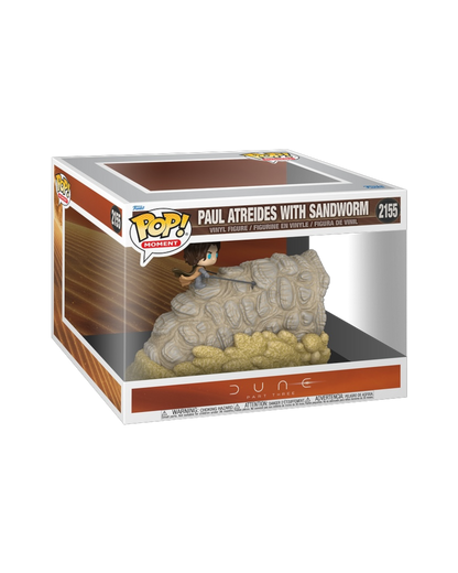 Funko Pop! Moment 2155 Paul Atreides with Sandworm (Pre-Order)