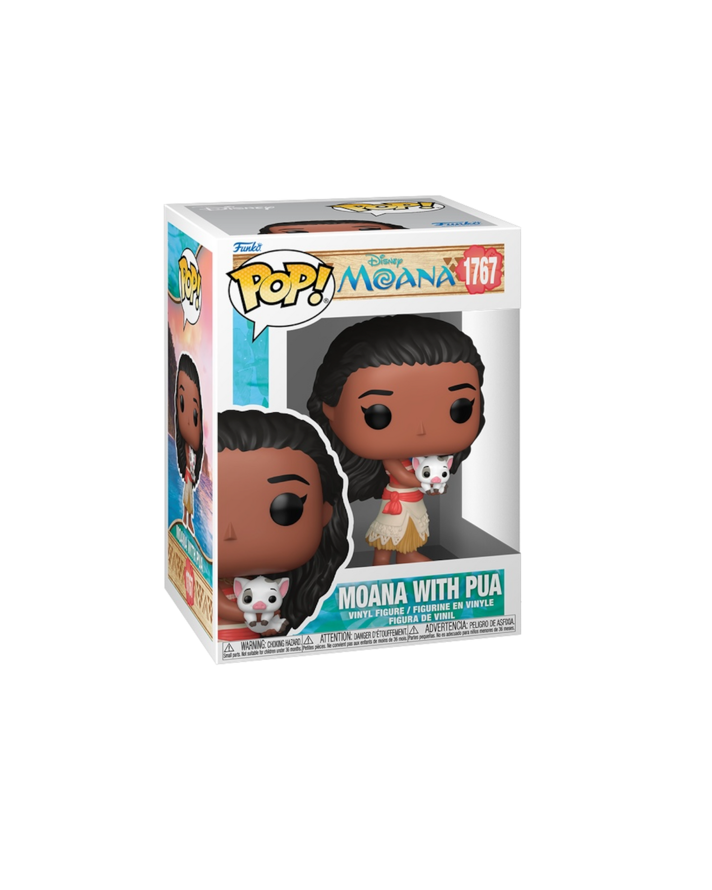 Funko Pop! 1767 Moana with Pua (Pre-Order)