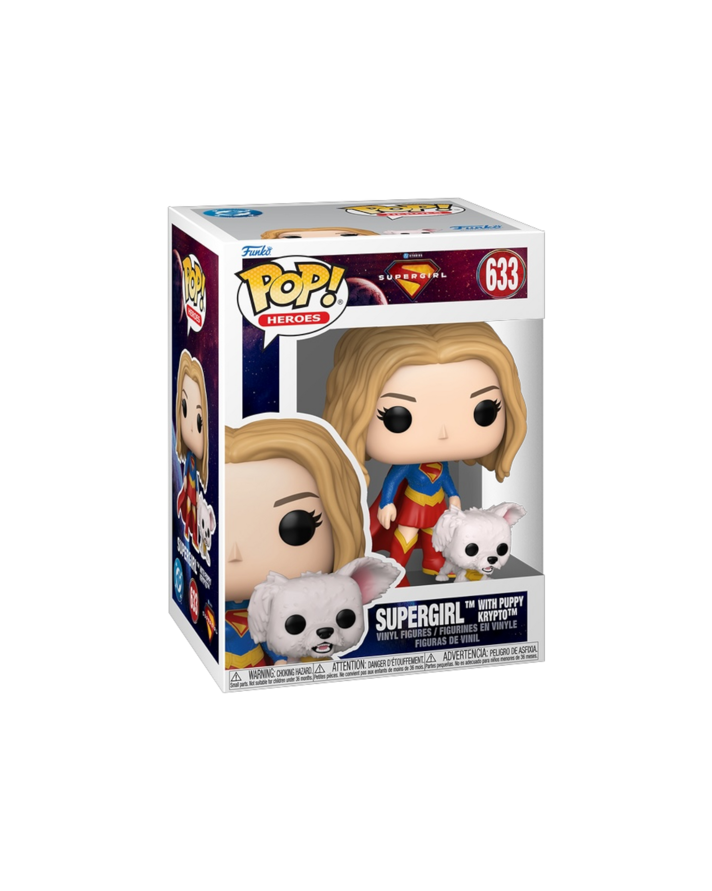 Funko Pop! 633 Super Girl with puppy Krypto (Pre-Order)