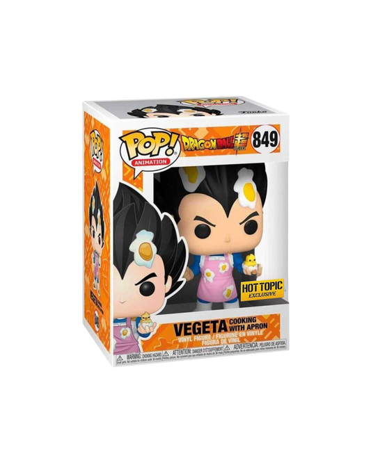 Funko Pop! 849 Vegeta cooking with Apron | Hot Topic