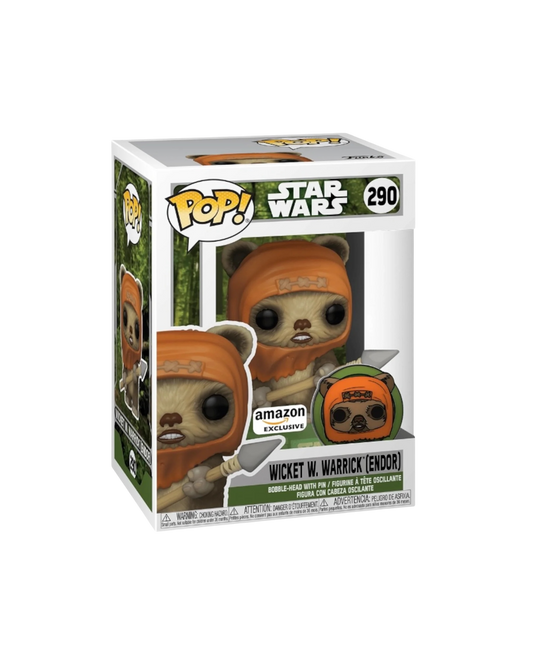 Funko Pop! 290 Wicket W. Warrick (Endor) | Amazon Exclusive