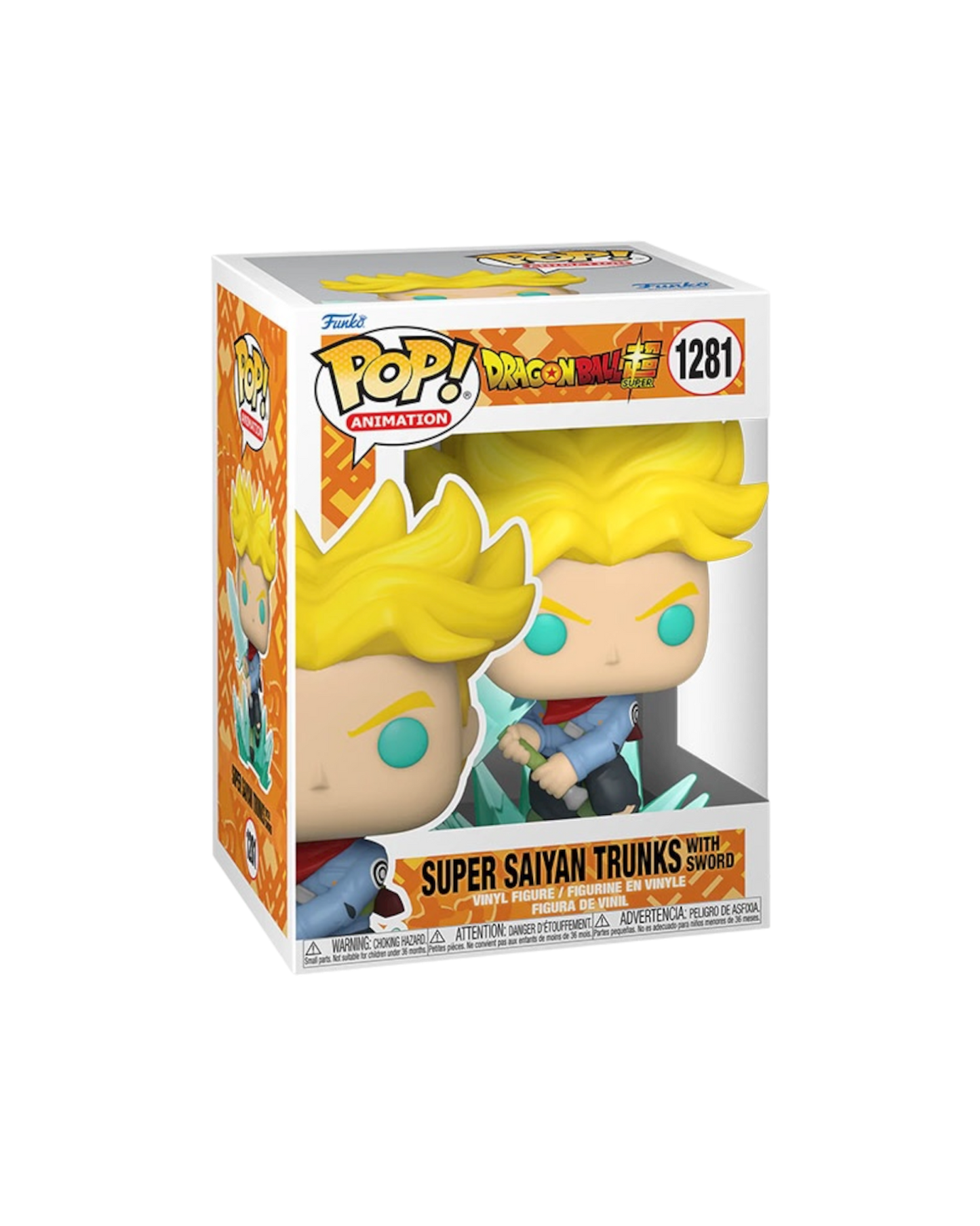 Funko Pop! 1281 Super Saiyan Trunks with sword