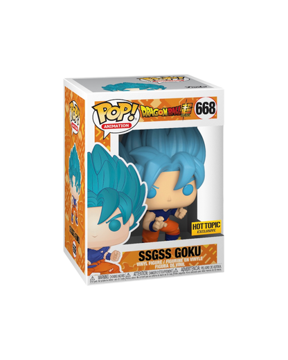 Funko Pop! 668 SSGSS Goku | Hot Topic
