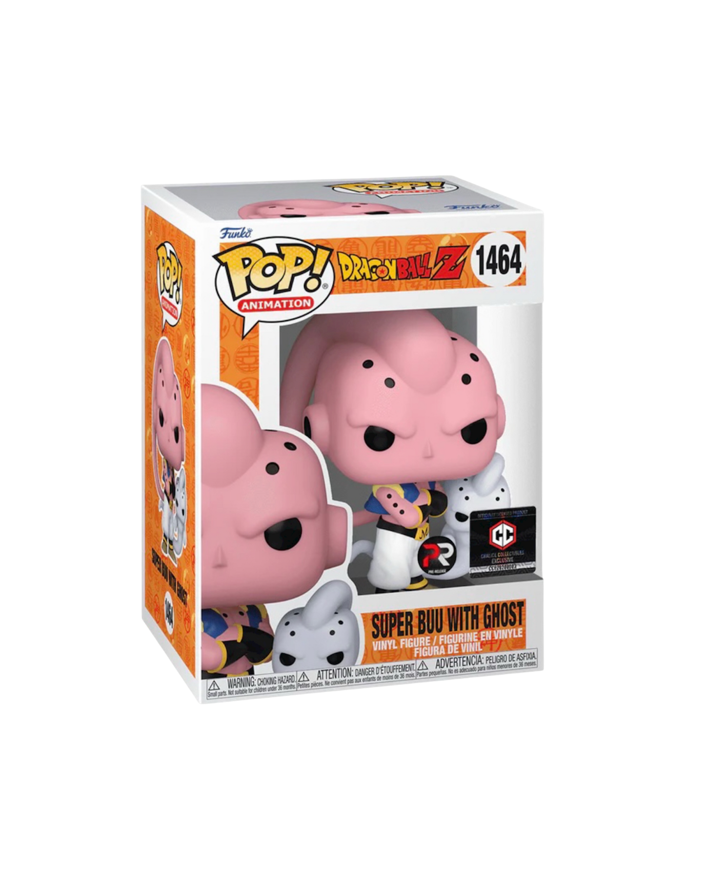 Funko Pop! 1464 Super Buu with ghost | PR | Chalice Collectibles