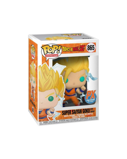 Funko Pop! 865 Super Saiyan Goku with energy | PX Previews