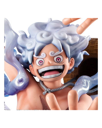 Figure Monkey D. Luffy Gear 5 | Megahouse | Evolutionary History POP (Pre-Order)