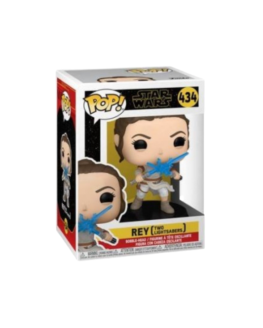 Funko Pop! 434 Rey (Two Lightsaders)